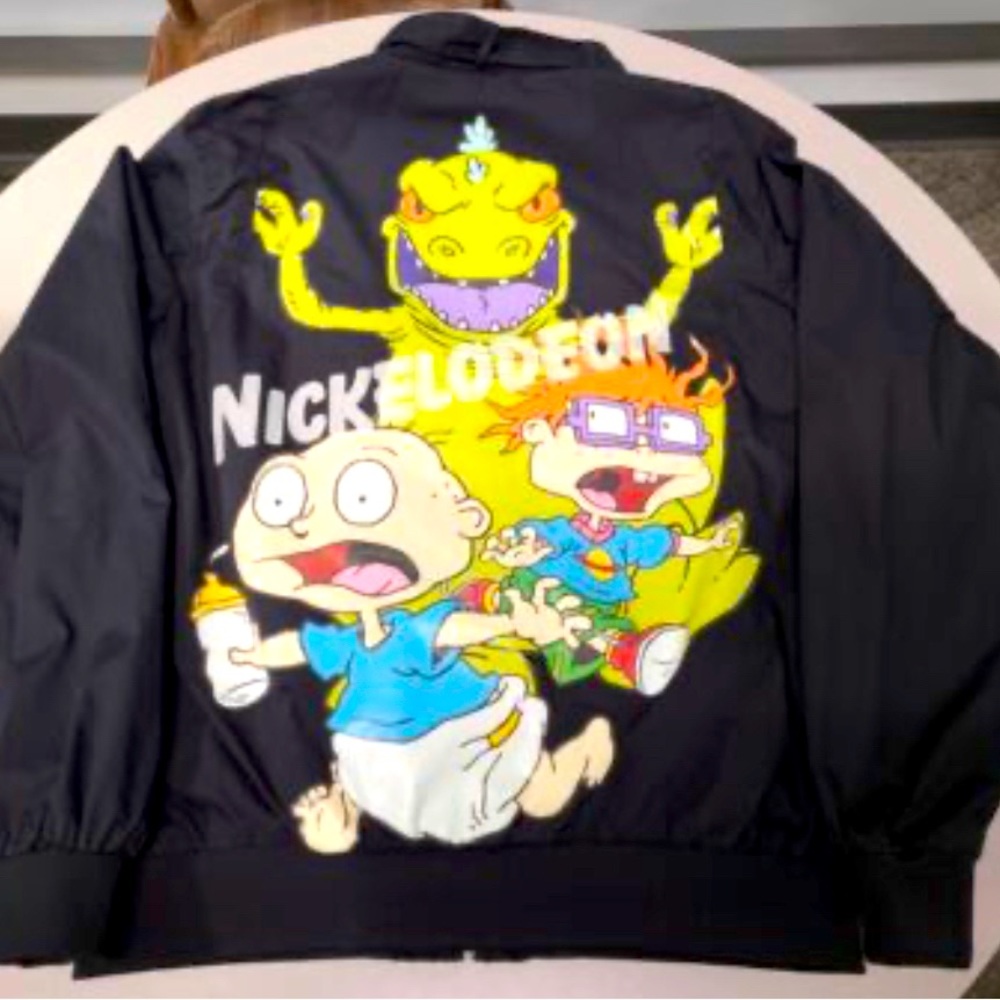 members only x nickelodeon high collar jacket